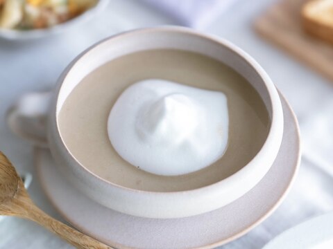 マッシュルームのポタージュ〜カプチーノ仕立て